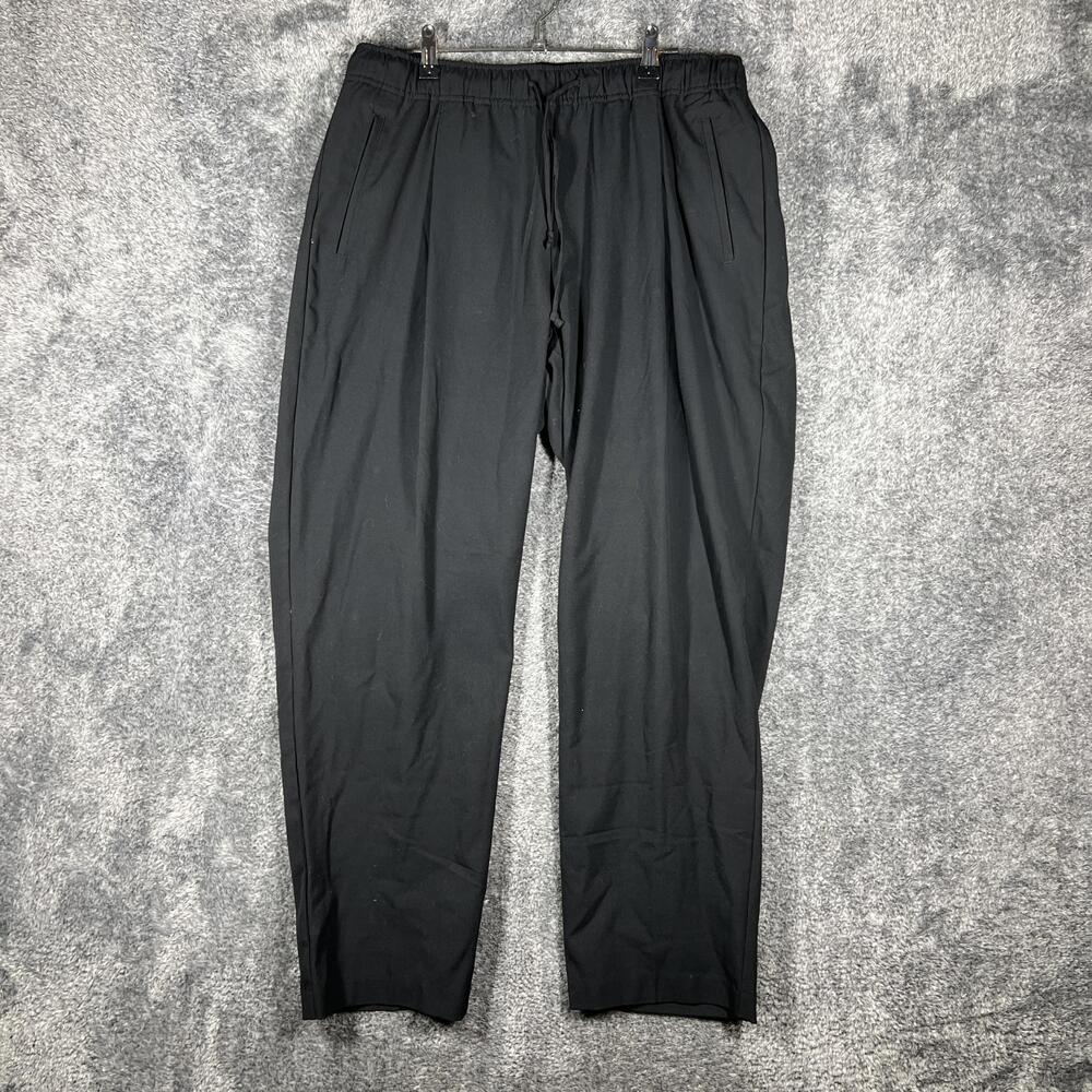 Old Navy Pants Mens Large Black Billie Straight Jogger Elastic Drawstring